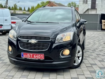 Авто Chevrolet Trax Tracker  2014 № 6956405