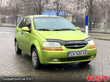 Авто Chevrolet Aveo 2005 № 7195971