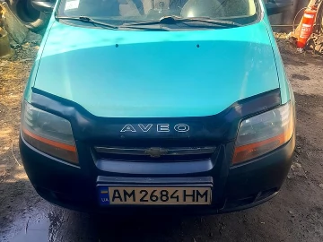 Авто Chevrolet Aveo 2005 № 7568901