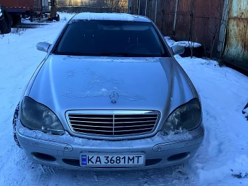 Авто Mercedes S-Class 2001 № 7574781