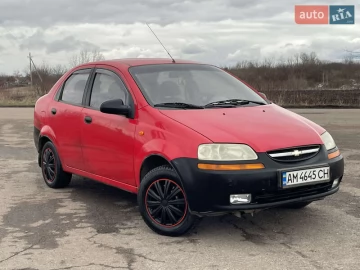 Авто Chevrolet Aveo 2004 № 7163137
