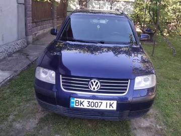 Авто Volkswagen Passat 2002 № 7265405