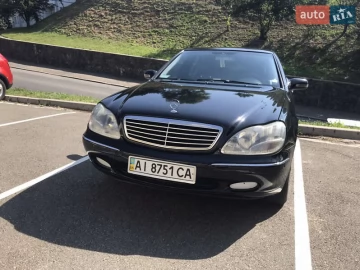 Авто Mercedes S-Class 2001 № 7295824