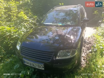 Авто Volkswagen Passat 2002 № 7335558
