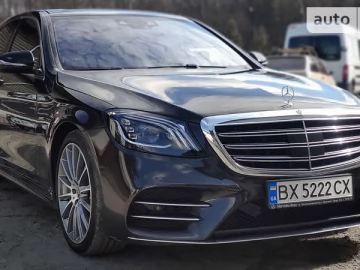 Авто Mercedes S-Class 2018 № 7349727