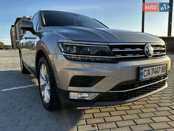 Авто Volkswagen Tiguan 2017 № 7355322