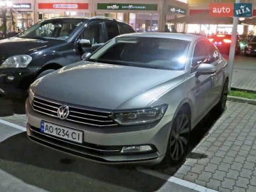 Авто Volkswagen Passat 2015 № 7372902