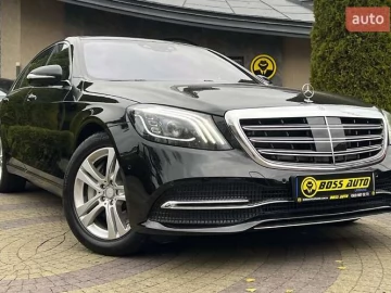 Авто Mercedes S-Class 2018 № 7382703
