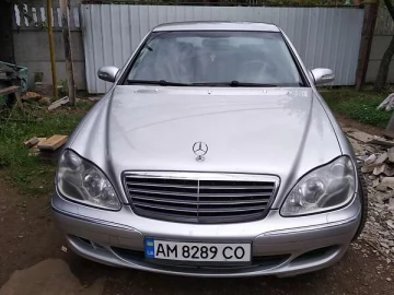 Авто Mercedes S-Class 2002 № 7390135