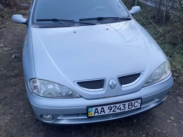 Авто Renault Megane 2002 № 7472829