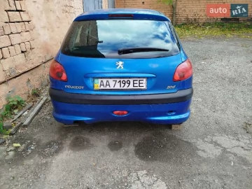 Авто Peugeot 206 2007 № 7477488