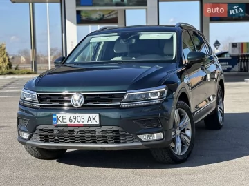Авто Volkswagen Tiguan 2018 № 7494131