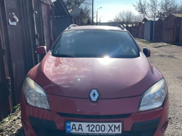Авто Renault Megane 2010 № 7498271