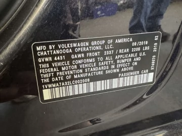 Авто Volkswagen Passat 2019 № 7508702