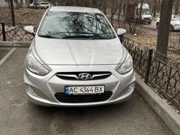 Авто Hyundai Accent 2012 № 7514280