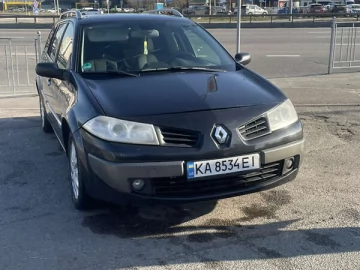 Авто Renault Megane 2006 № 7524018