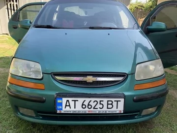 Авто Chevrolet Aveo 2004 № 7538246
