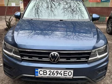 Авто Volkswagen Tiguan 2018 № 7539410