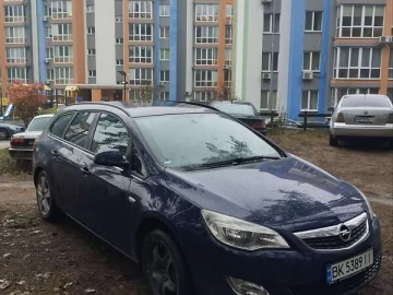 Авто Opel Astra 2011 № 7539667