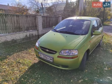 Авто Chevrolet Aveo 2005 № 7540818