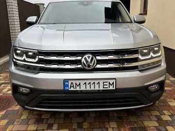 Авто Volkswagen Atlas 2018 № 7542823
