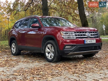 Авто Volkswagen Atlas 2018 № 7542835