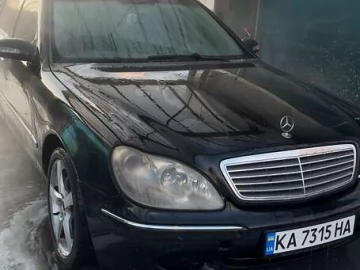 Авто Mercedes S-Class 2002 № 7543091