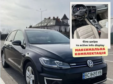 Авто Volkswagen E-Golf 2017 № 7555903