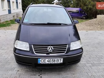 Авто Volkswagen Sharan 2004 № 7565596