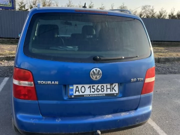 Авто Volkswagen Touran 2004 № 7577349