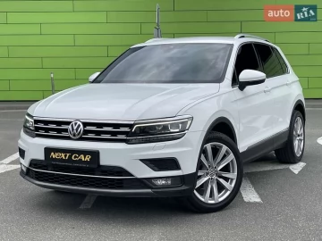 Авто Volkswagen Tiguan 2018 № 7582496