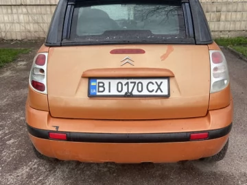 Авто Citroen C3 Pluriel 2003 № 7582821