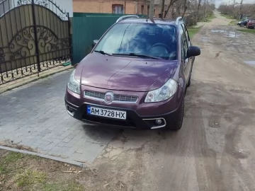 Авто Fiat Sedici 2012 № 7583856