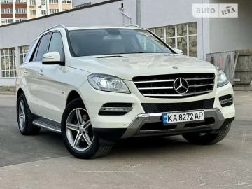 Авто Mercedes M-Class 2012 № 7586627