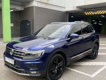 Авто Volkswagen Tiguan 2018 № 7592523