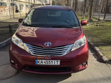 Авто Toyota Sienna 2014 № 7594487