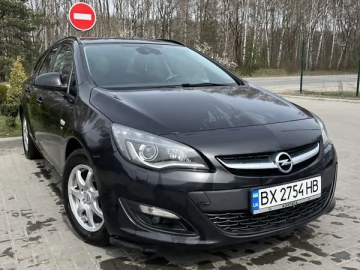 Авто Opel Astra 2014 № 7607062