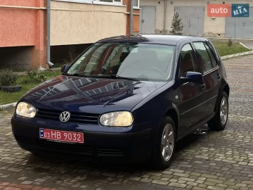 Авто Volkswagen Golf 2001 № 7607667