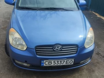 Авто Hyundai Accent 2008 № 7608002