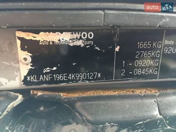 Авто Chevrolet Nubira 2004 № 7618754