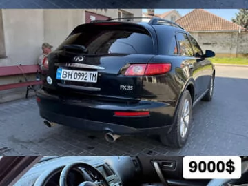 Авто Infiniti Fx 35 2007 № 7621068