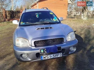 Авто Hyundai Santa Fe 2001 № 7626712