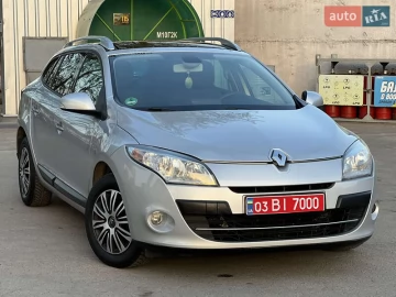 Авто Renault Megane 2010 № 7627996