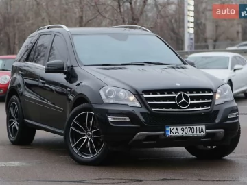 Авто Mercedes M-Class 2011 № 7628473