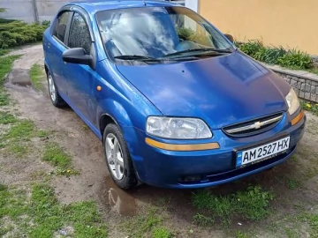 Авто Chevrolet Aveo 2005 № 7636420