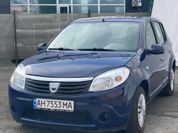 Авто Dacia Sandero 2009 № 7640908