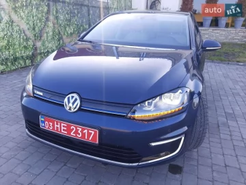Авто Volkswagen E-Golf 2015 № 7642017