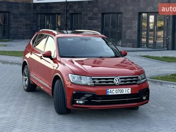Авто Volkswagen Tiguan 2018 № 7642105