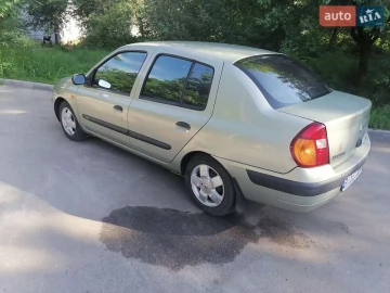 Авто Renault Clio Symbol 2002 № 7648504