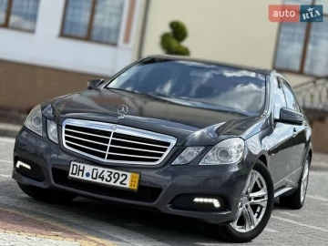 Авто Mercedes E-Class 2009 № 7649165